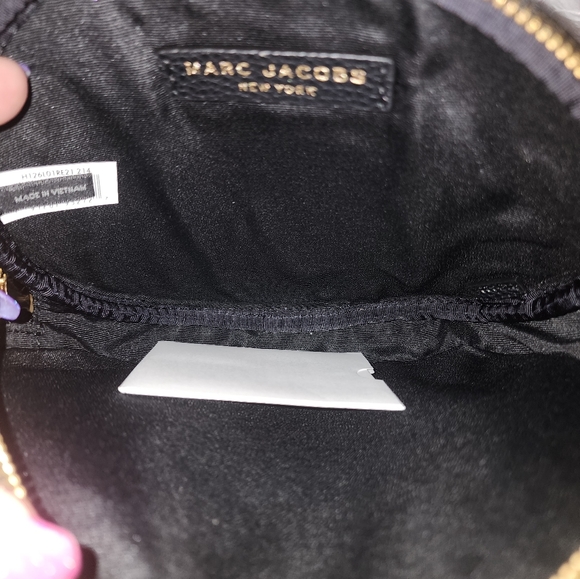 Marc Jacobs Leather Oval Crossbody Bag NWT Leopard print - Picture 6 of 11